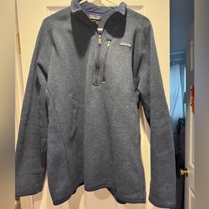 Patagonia Charcoal Full-Zip Fleece Jacket